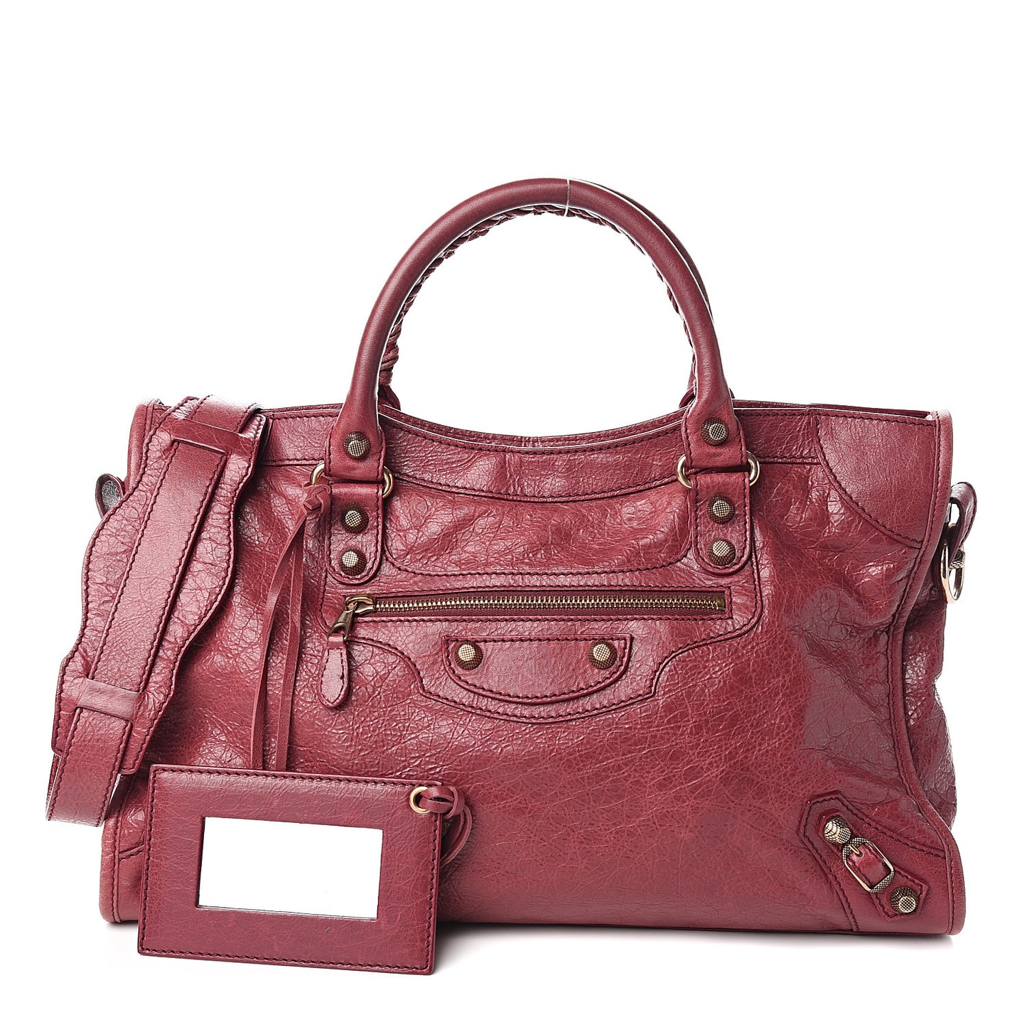 Agneau Giant 12 Rose Gold Hardware City Cassis