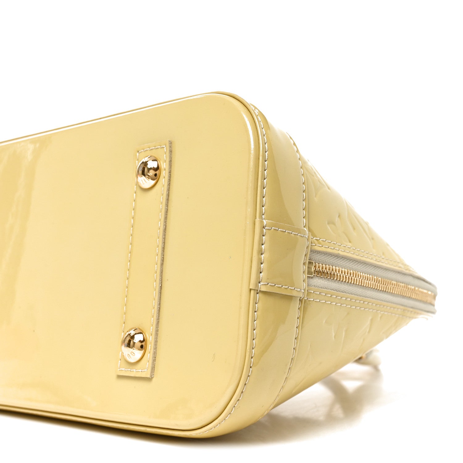Louis Vuitton Vernis Alma PM Blanc Corail 9 of 9