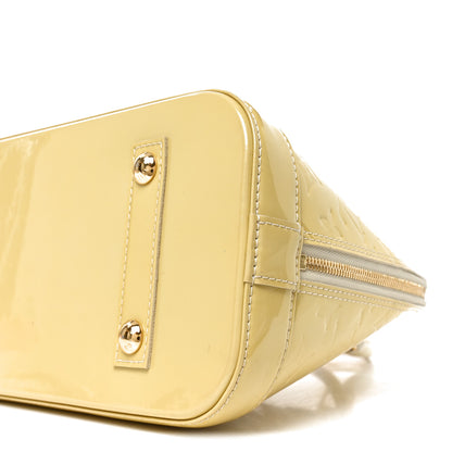 Louis Vuitton Vernis Alma PM Blanc Corail 9 of 9