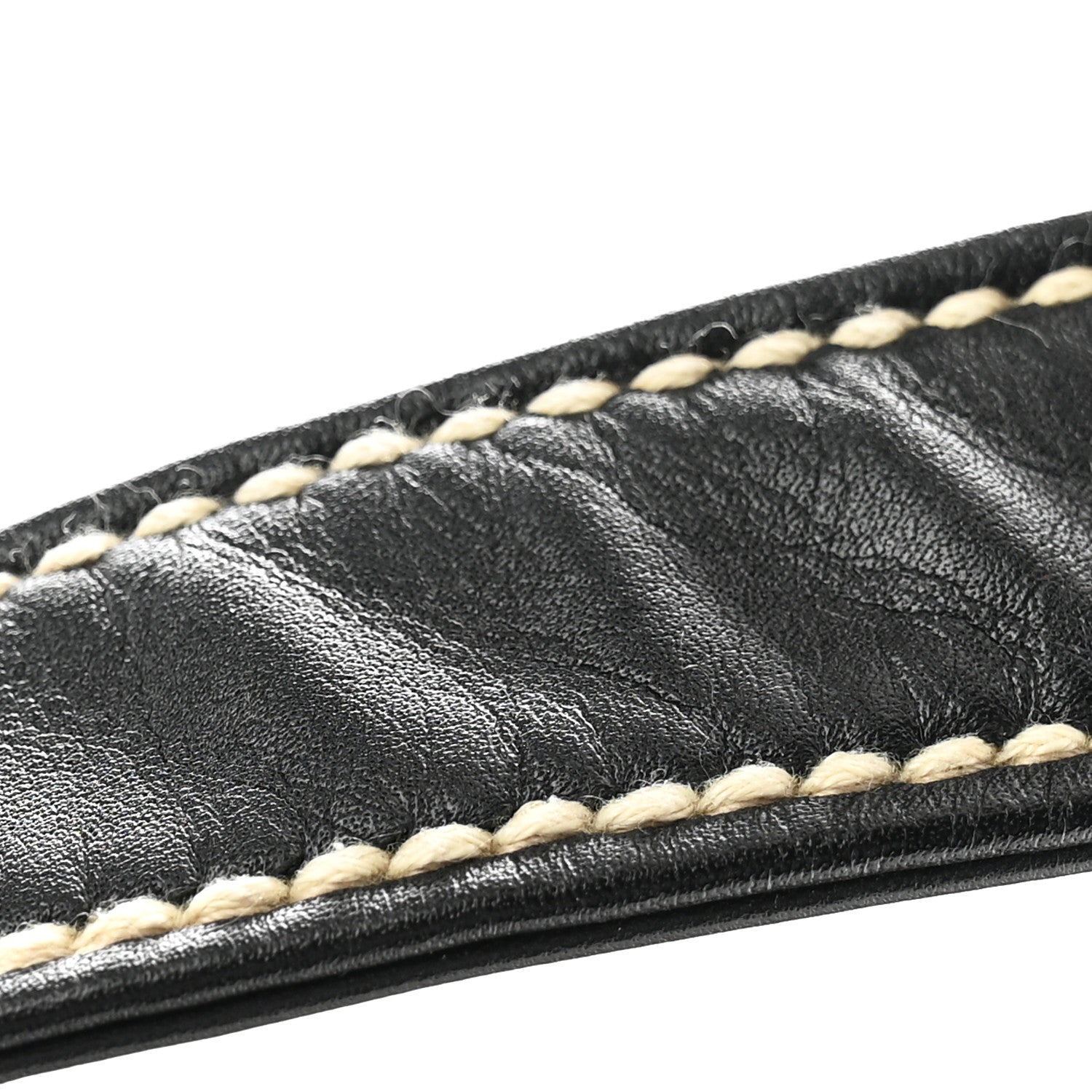 Chanel Calfskin Quilted Wild Stitch Large Top Handle Flap Black 14 of 16