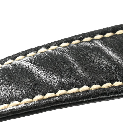 Chanel Calfskin Quilted Wild Stitch Large Top Handle Flap Black 14 of 16