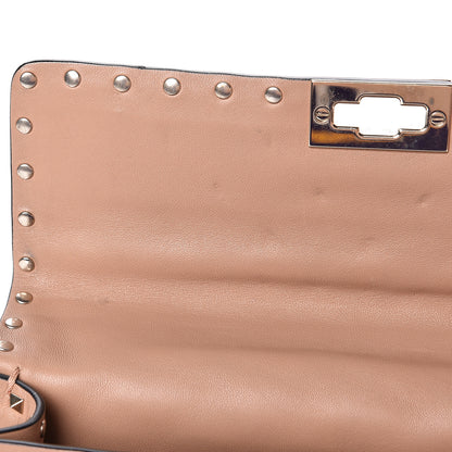 Valentino Garavani Nappa Medium Rockstud Spike Shoulder Bag Camel Rose 12 of 12