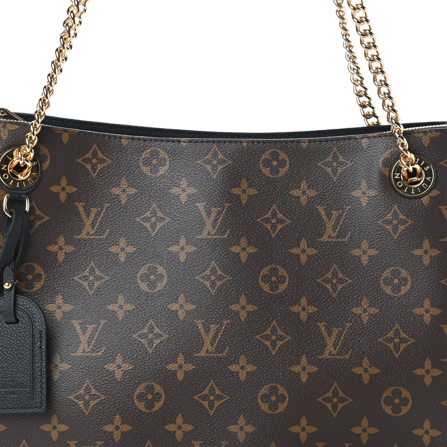 Louis Vuitton Monogram Surene MM Black 7 of 9