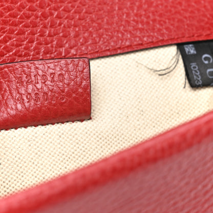 Gucci Calfskin Mini Dionysus Shoulder Bag Hibiscus Red 7 of 15