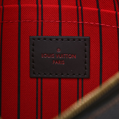 Louis Vuitton Damier Ebene Neverfull MM GM Pochette 6 of 7
