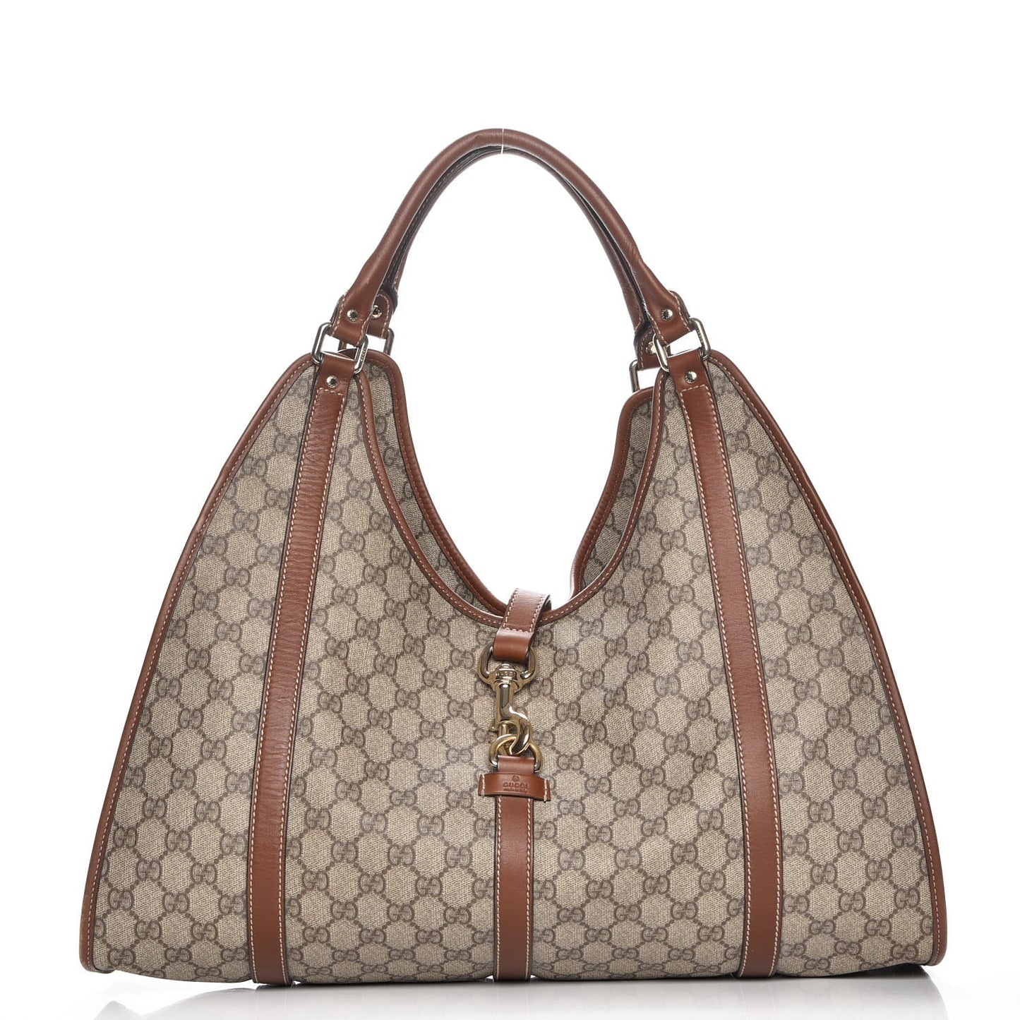 GG Plus Monogram Large Joy Shoulder Bag Brown