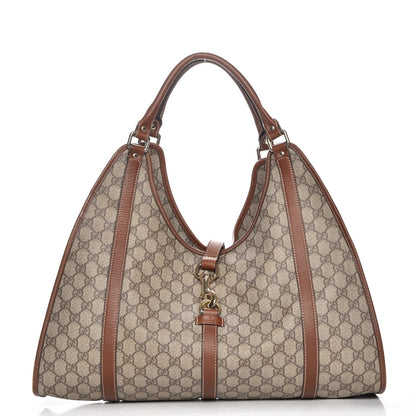 Gucci GG Plus Monogram Large Joy Shoulder Bag Brown 1 of 10