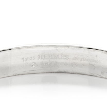 Hermes Sterling Silver PM Collier De Chien Bracelet SH 3 of 4