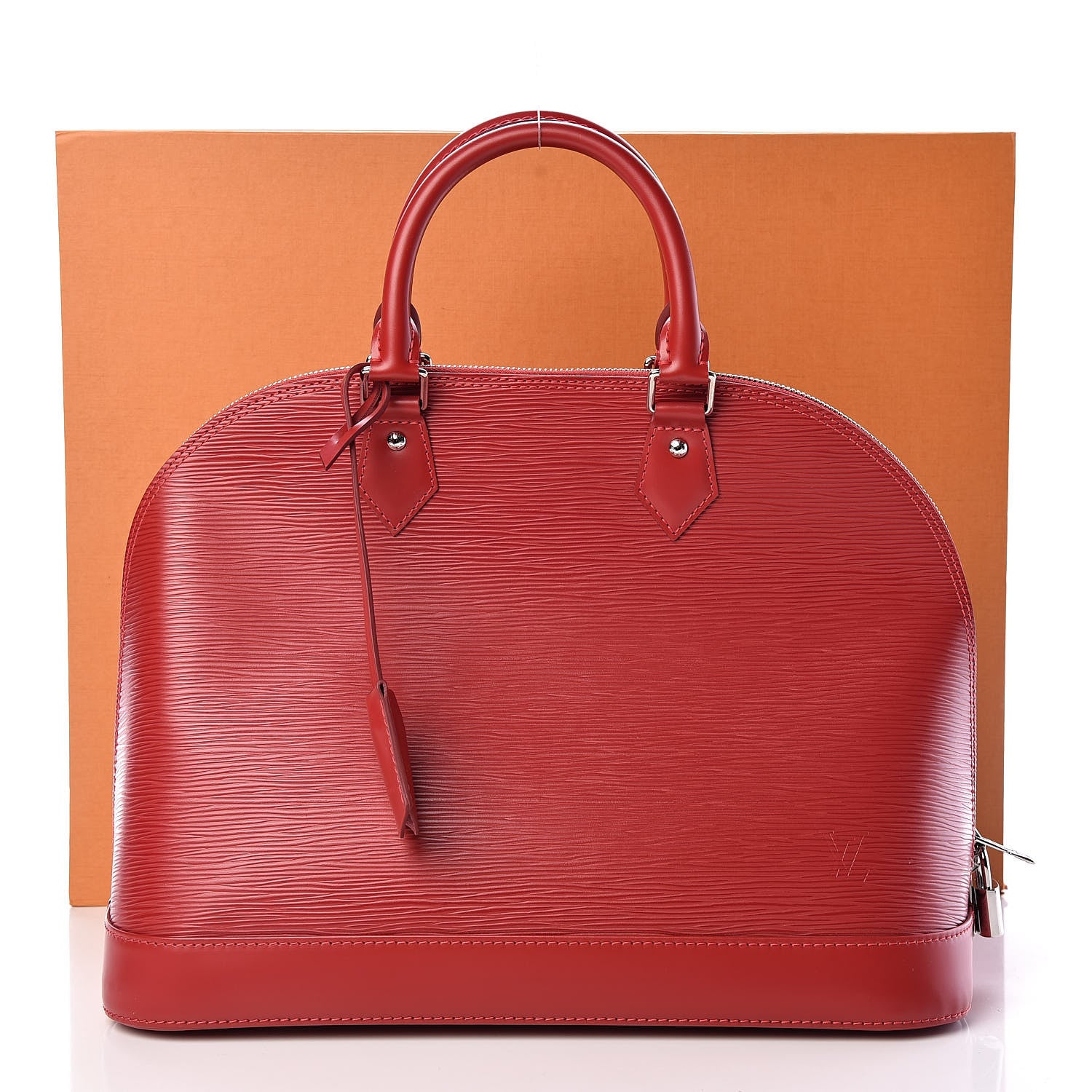 Louis Vuitton Epi Alma MM Carmine 11 of 11