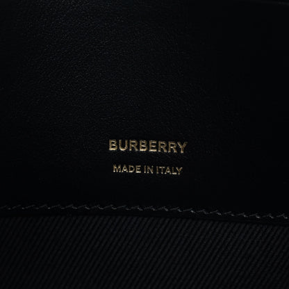 Burberry E-Canvas Monogram Stripe Zip Pouch Brown Orange 6 of 9