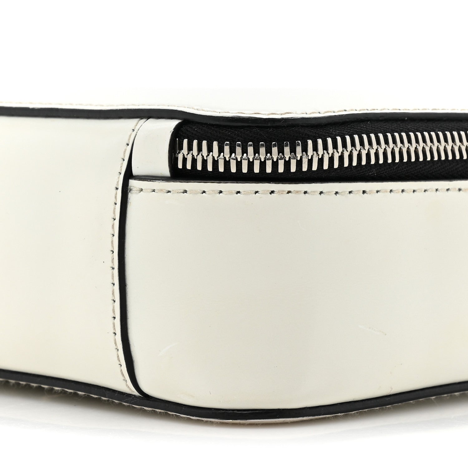 Prada Spazzolato Medium Brique Crossbody Bag White 7 of 11
