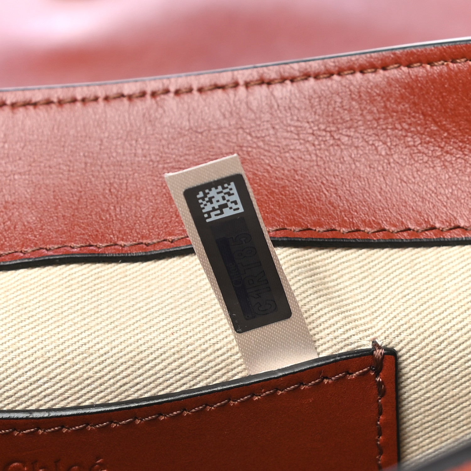 Chloe Calfskin Suede Large Tess Bag Sepia Brown 8 of 20