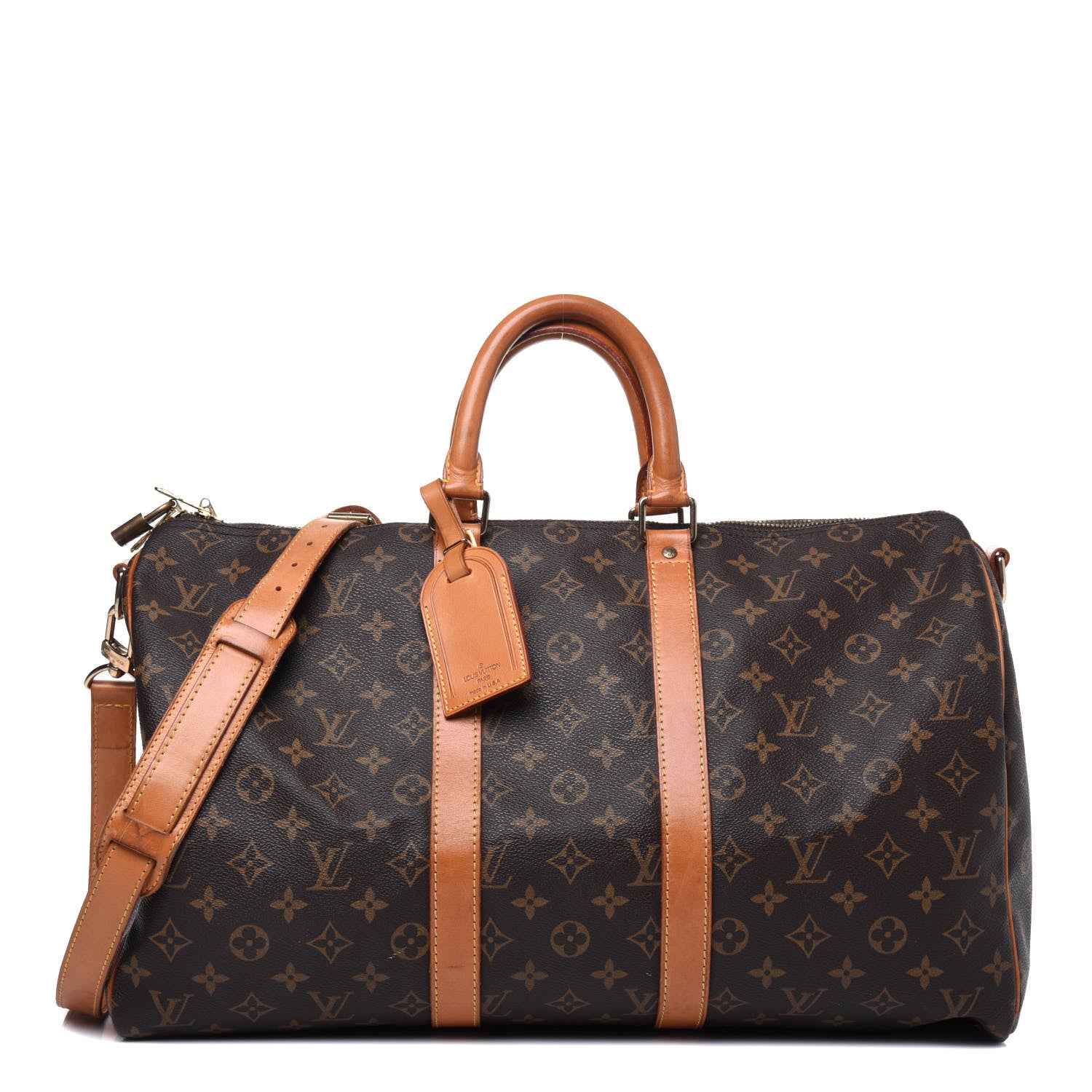 Louis Vuitton Monogram Keepall Bandouliere 45 1 of 37