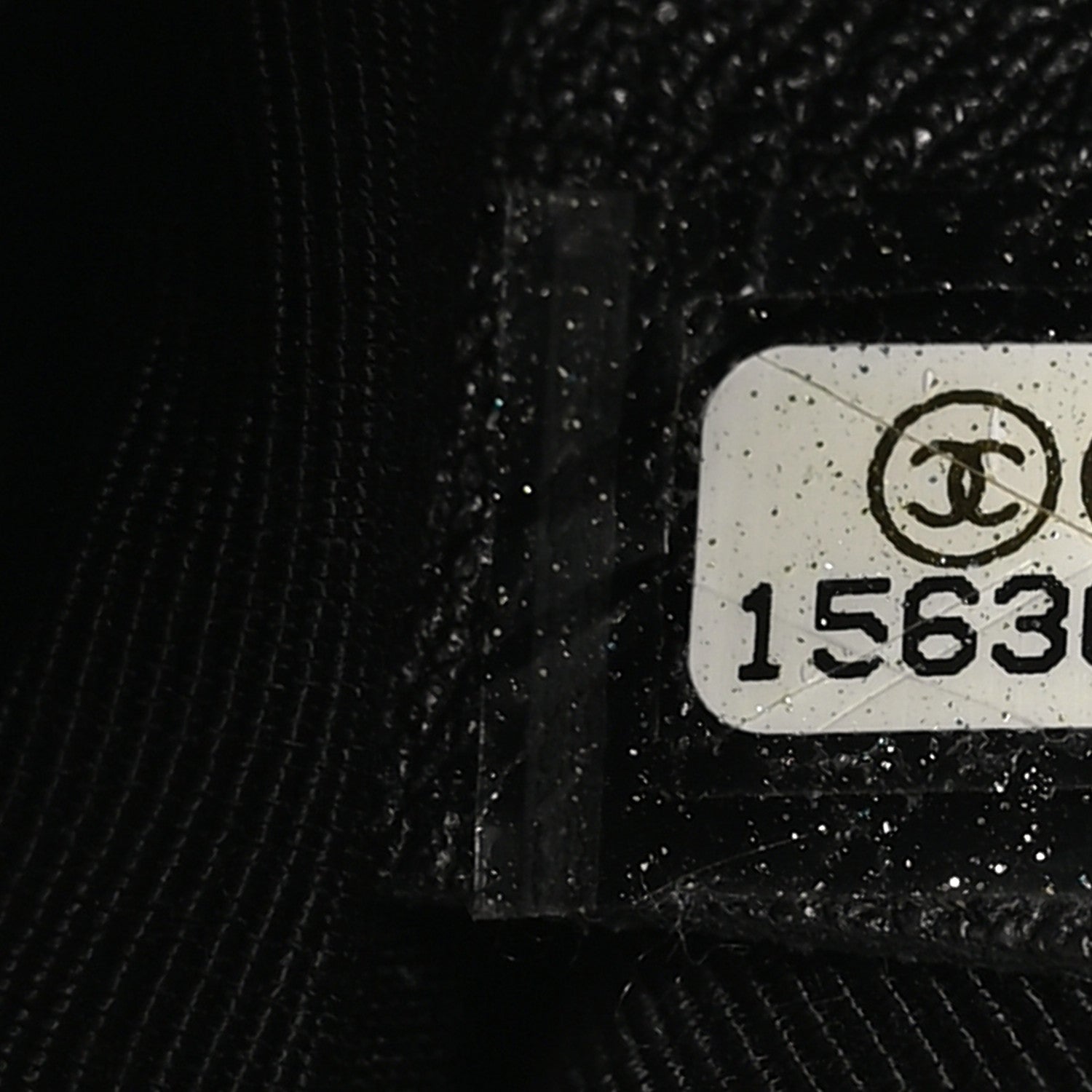 Chanel Glazed Calfskin Medium Boy Flap Black White 7 of 11