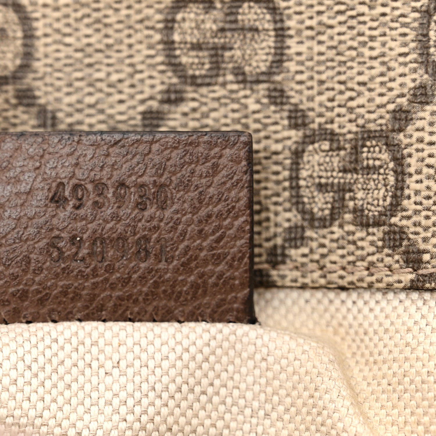 Gucci GG Supreme Monogram Neo Vintage Web Belt Bag Brown 7 of 11