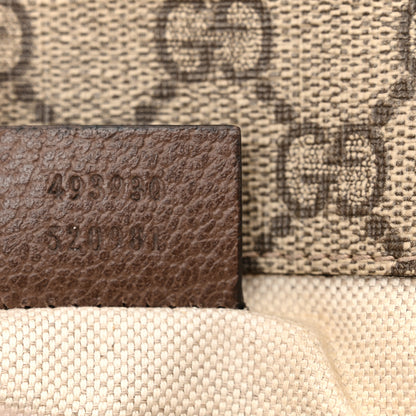 Gucci GG Supreme Monogram Neo Vintage Web Belt Bag Brown 7 of 11