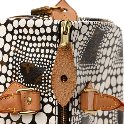 Louis Vuitton Monogram Kusama Town Speedy 30 White 11 of 12