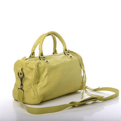 Balenciaga Agneau Boston Jaune Poussin 4 of 11