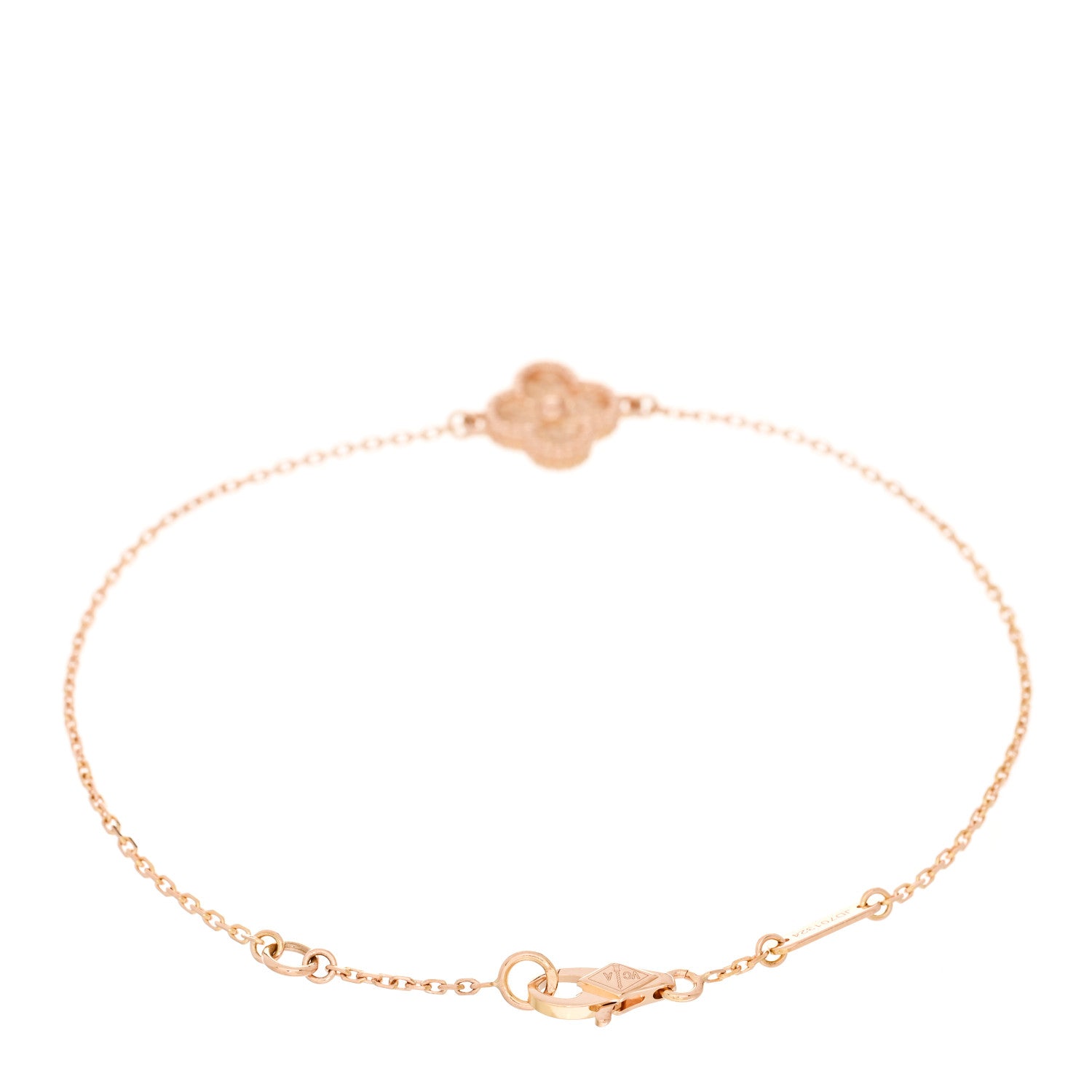 Van Cleef & Arpels 18K Rose Gold Sweet Alhambra Bracelet 2 of 4