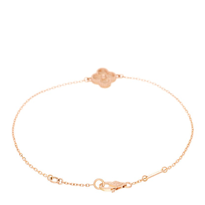 Van Cleef & Arpels 18K Rose Gold Sweet Alhambra Bracelet 2 of 4