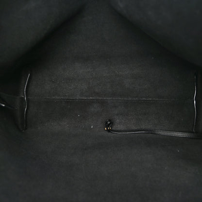 Saint Laurent Calfskin Large Shopping Tote Black 6 of 12