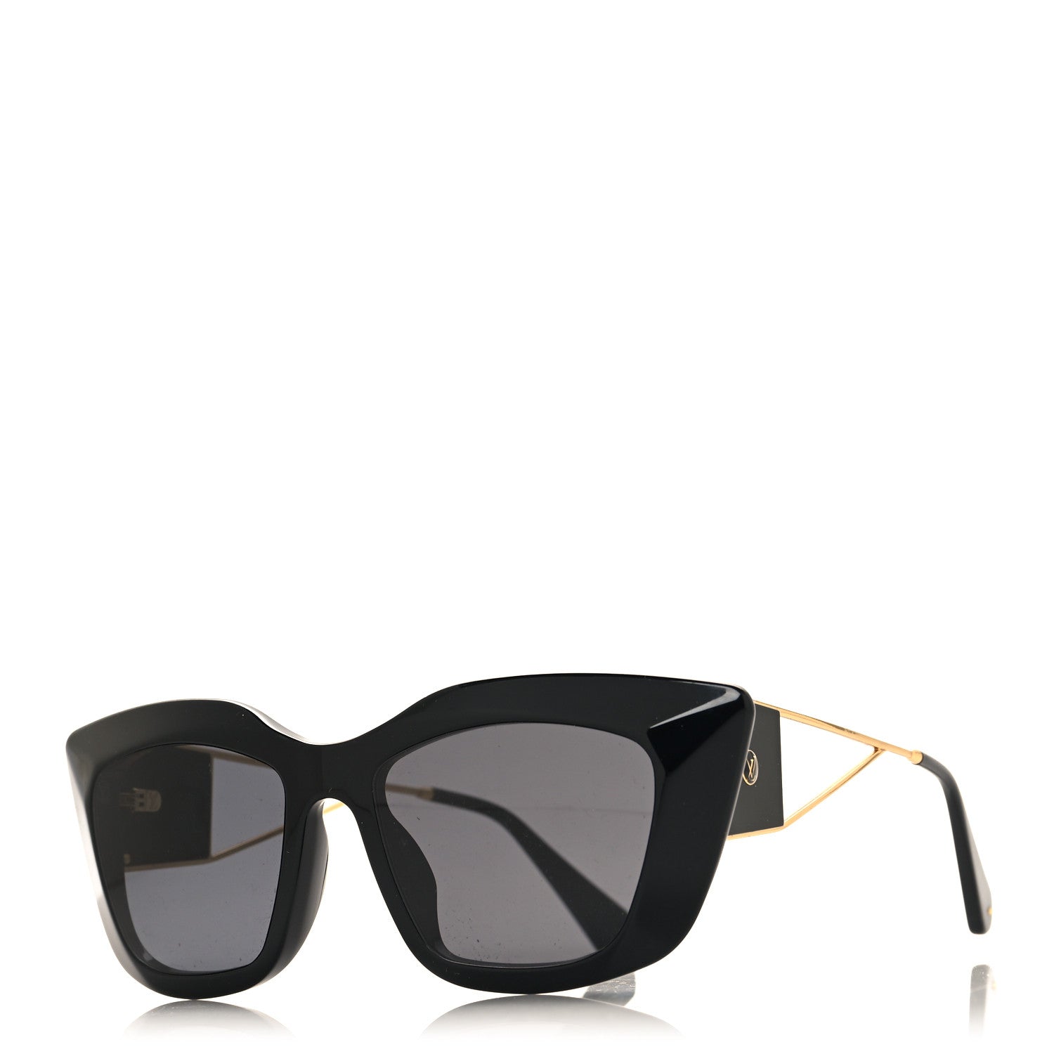 Louis Vuitton Arizona Dream Cat Eye Sunglasses Z1220W Black 1 of 6