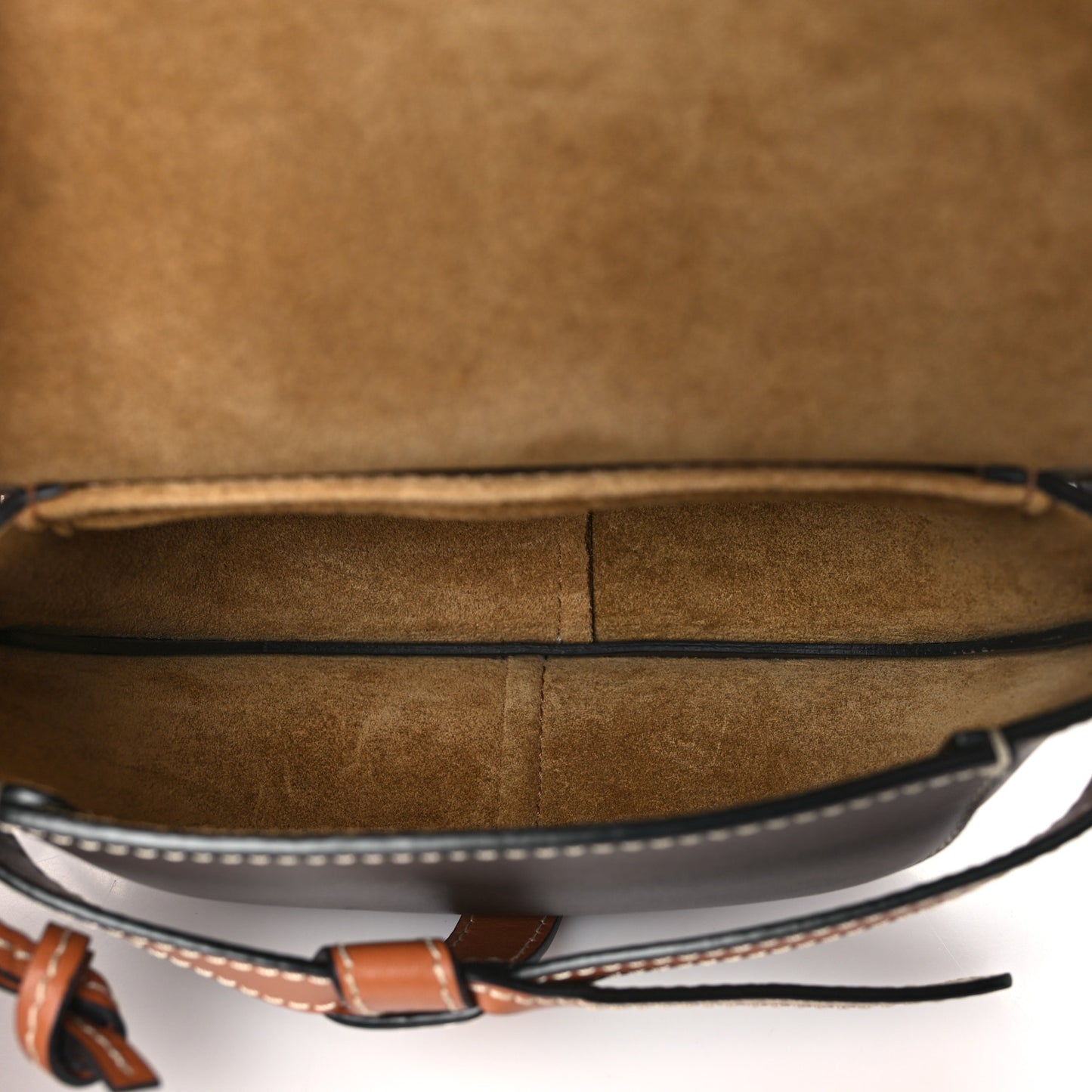 Calfskin Mini Gate Crossbody Bag Oxblood Tan Taupe