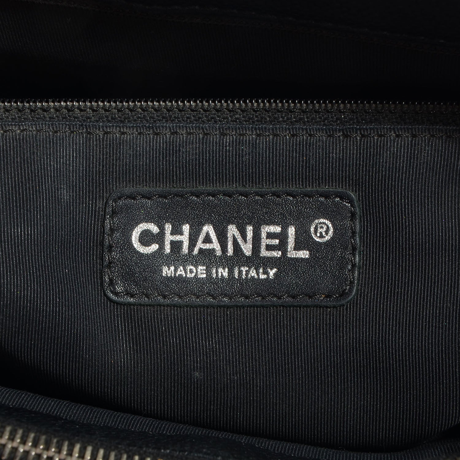Chanel Caviar Grand Shopping Tote GST Black 6 of 7