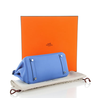 Hermes Swift Birkin 25 Bleu Paradis 5 of 24