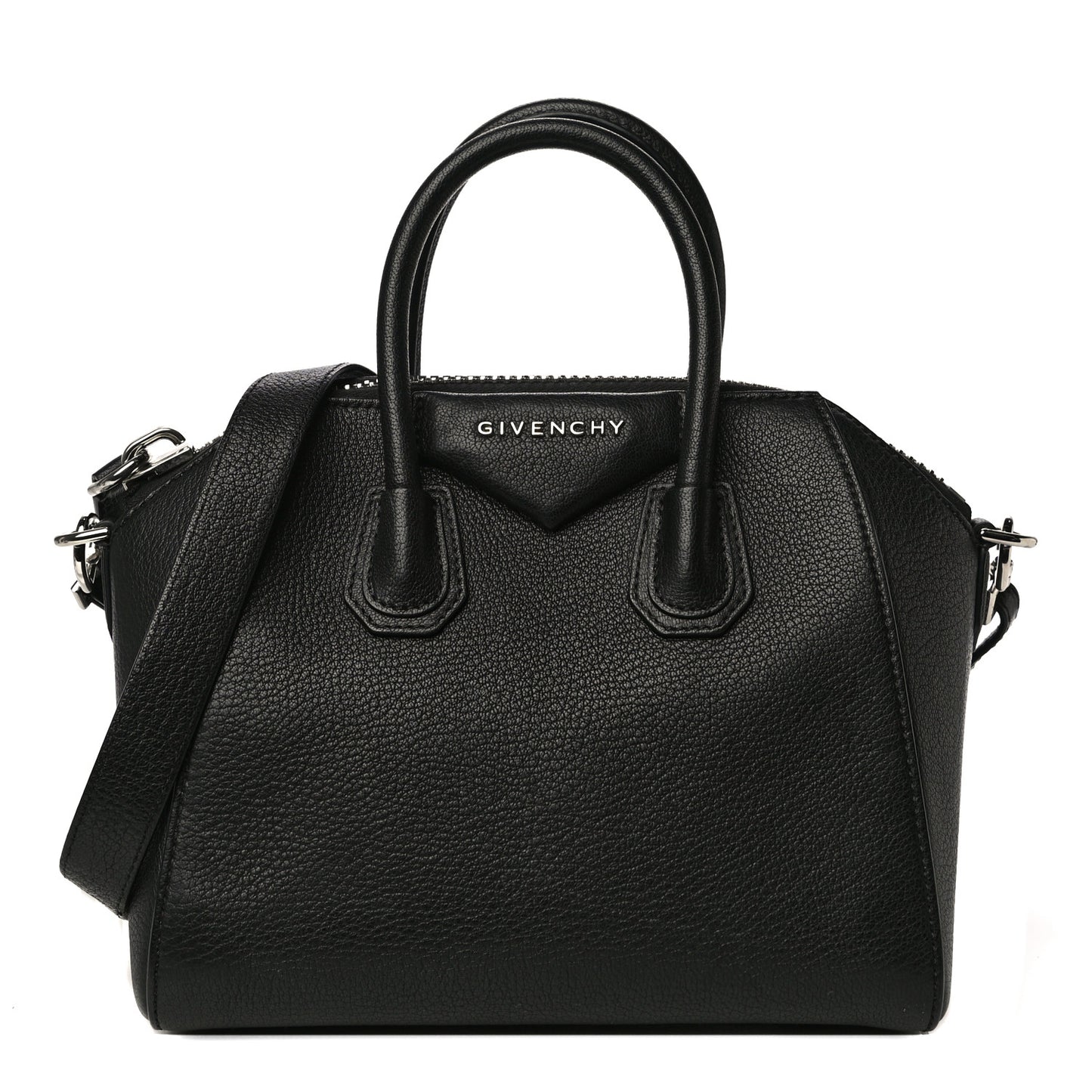 Sugar Goatskin Mini Antigona Black