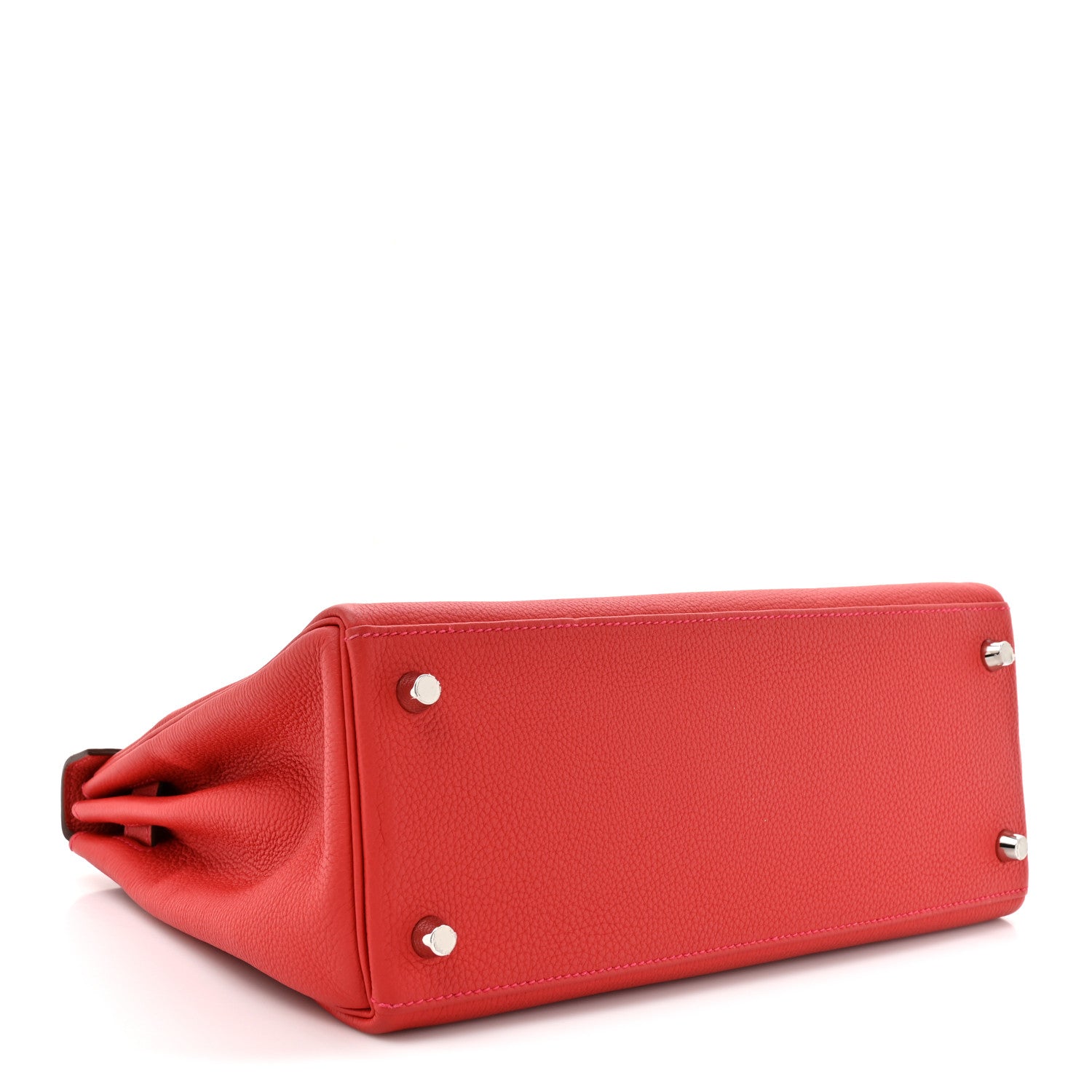 Hermes Togo Kelly Retourne 28 Geranium 4 of 10
