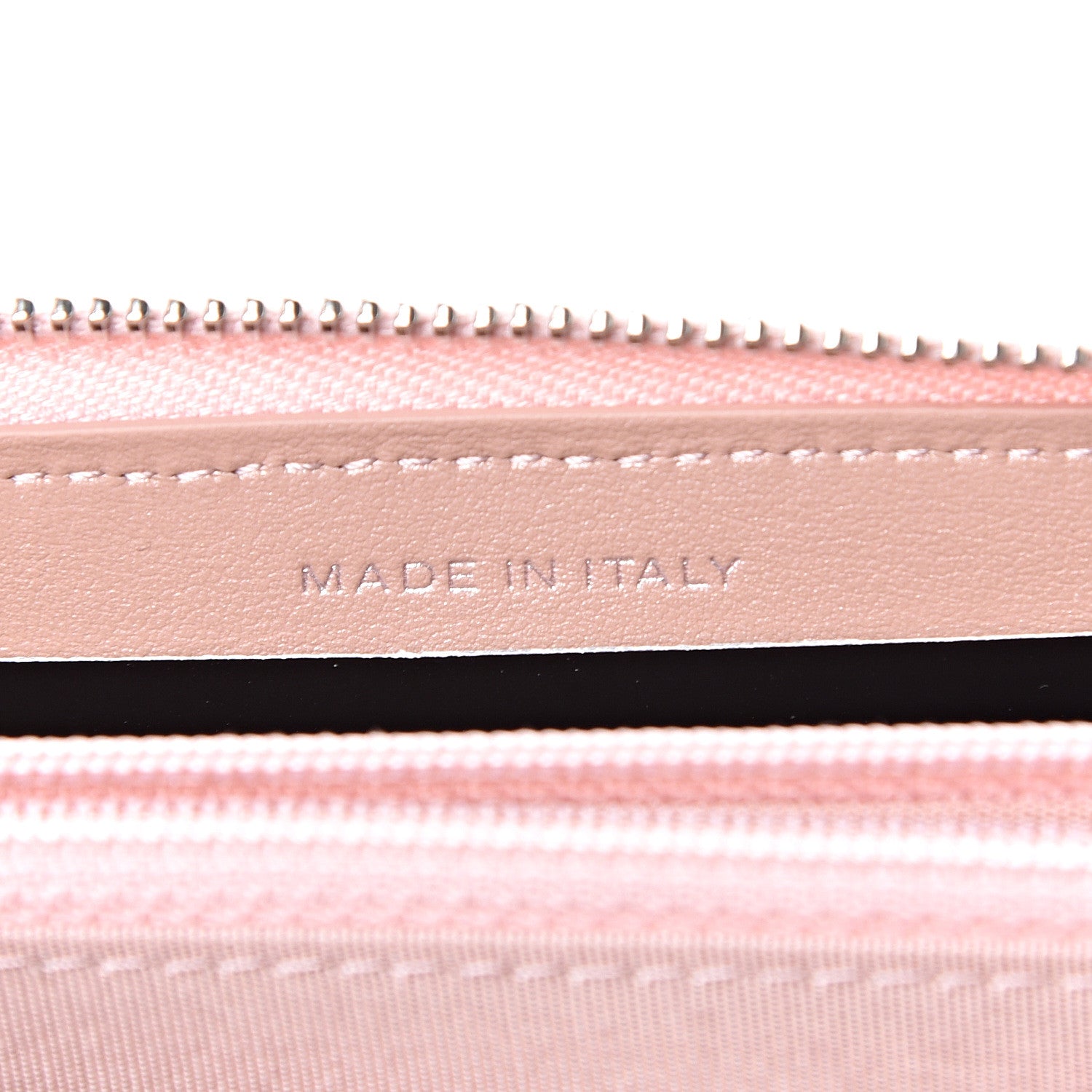 Chanel Goatskin Camellia Embossed Medium Zip Around Wallet Light Pink 6 of 8