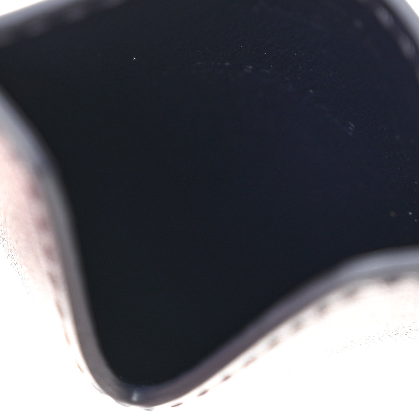 Calfskin Paris Olympics Card Holder Navy