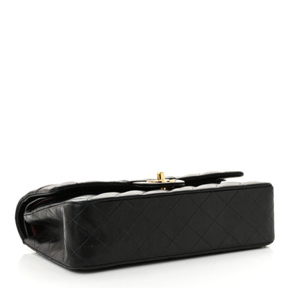 Chanel Lambskin Quilted Medium Double Flap Black 4 of 16