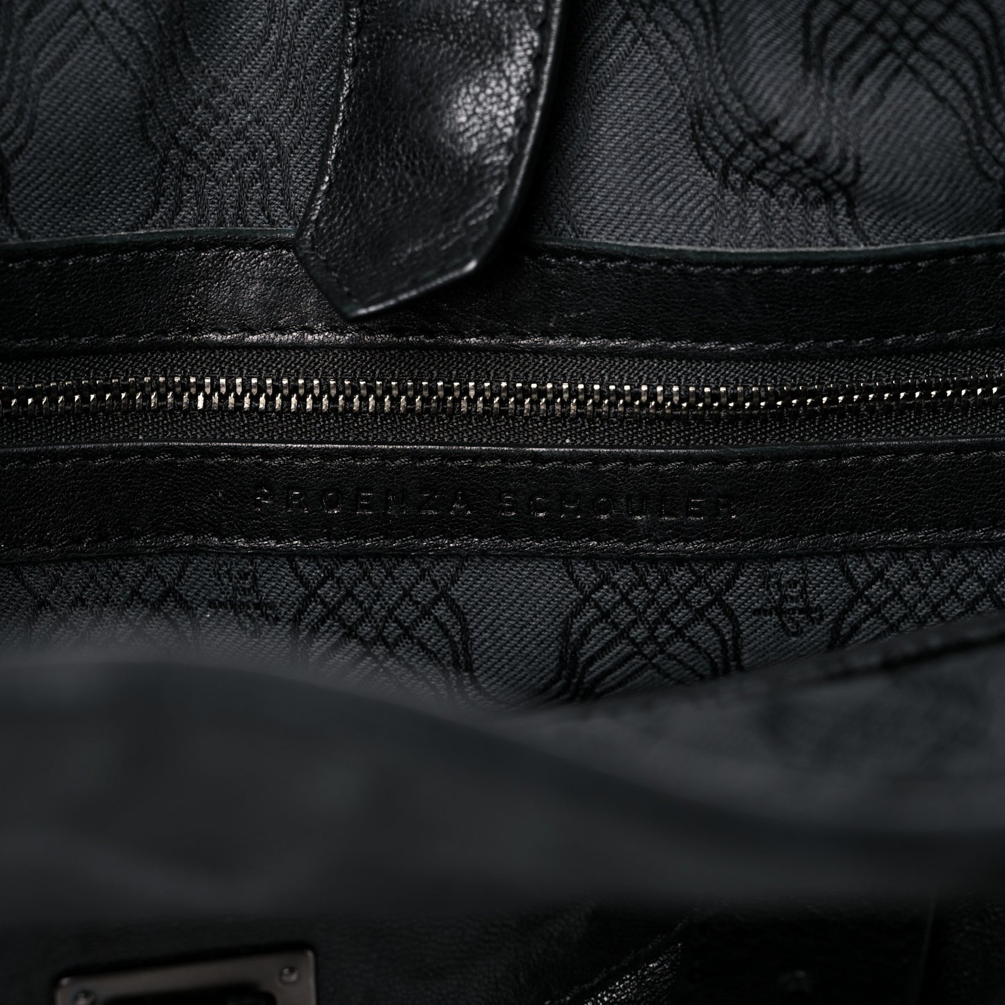 Lambskin PS1 Tote Black