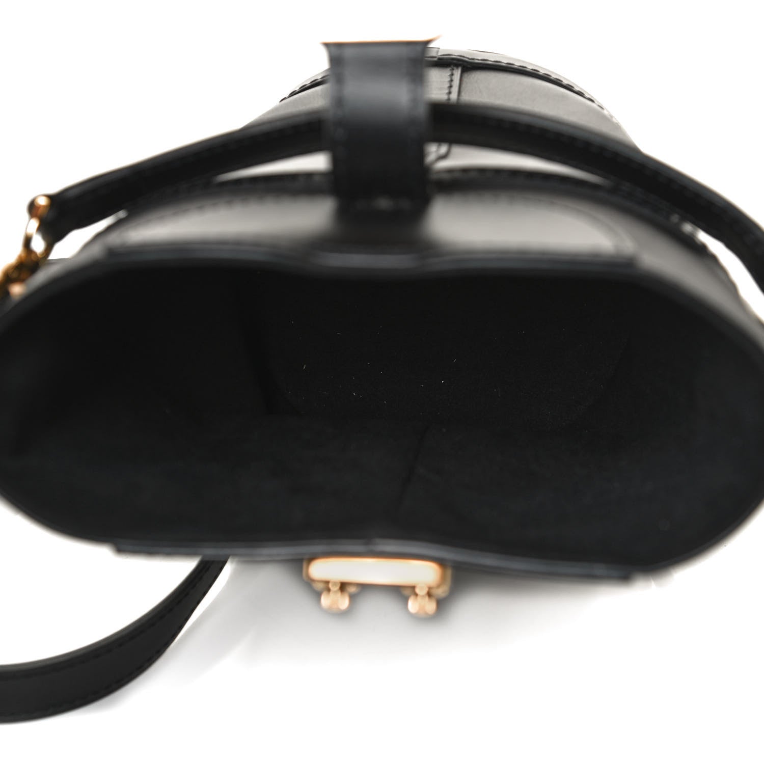 Louis Vuitton Calfskin Duffle Bag Black 5 of 10