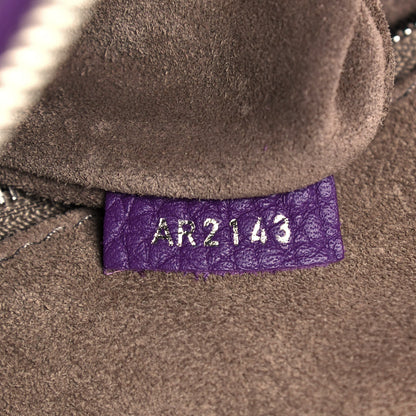 Louis Vuitton Taurillon Alma PM Violet 6 of 13