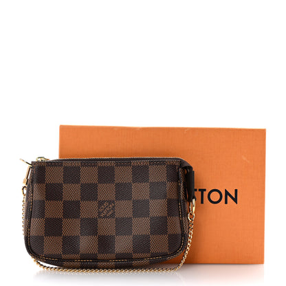 Louis Vuitton Damier Ebene Mini Pochette Accessories 7 of 7