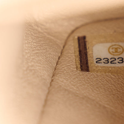 Chanel Caviar Quilted Medium Double Flap Beige 8 of 12