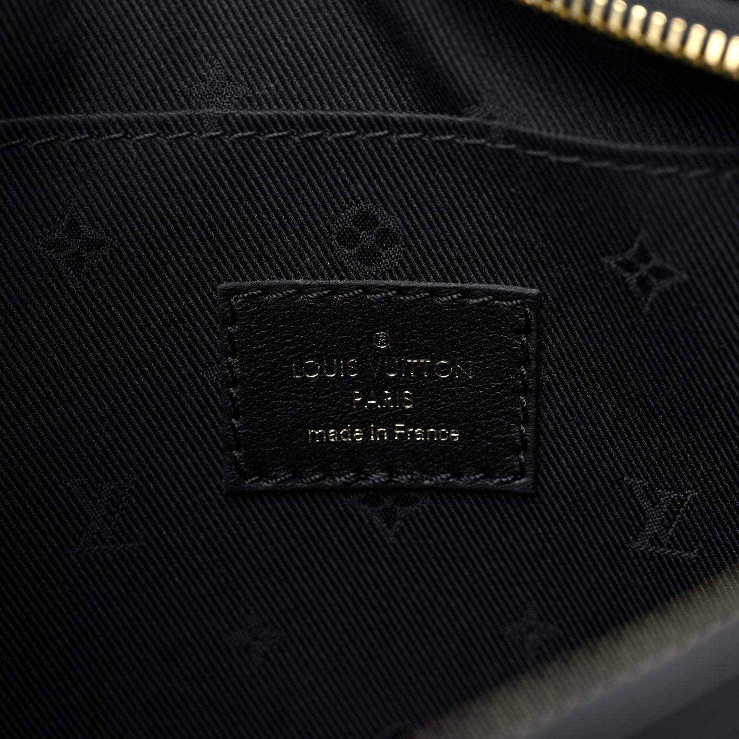 Calfskin Bubblegram Over The Moon Black