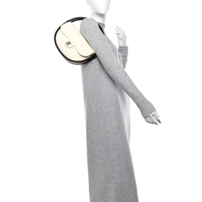 Chanel Lambskin Quilted Small Hula Hoop Flap Ivory 2 of 11