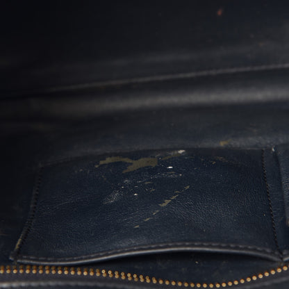 Celine Smooth Calfskin Mini Luggage Navy Blue 9 of 21