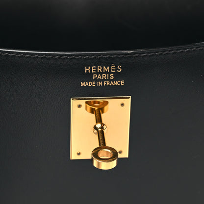 Hermes Box Kelly Sellier 35 Bleu Marine 6 of 11