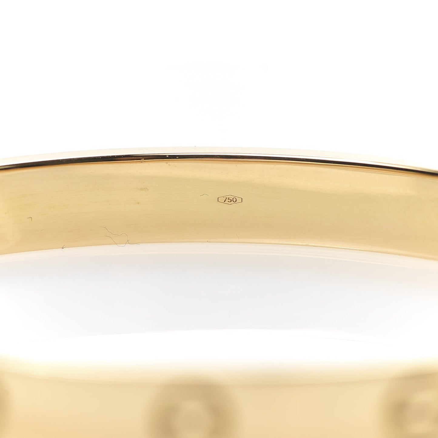 18K Yellow Gold LOVE Bracelet 16