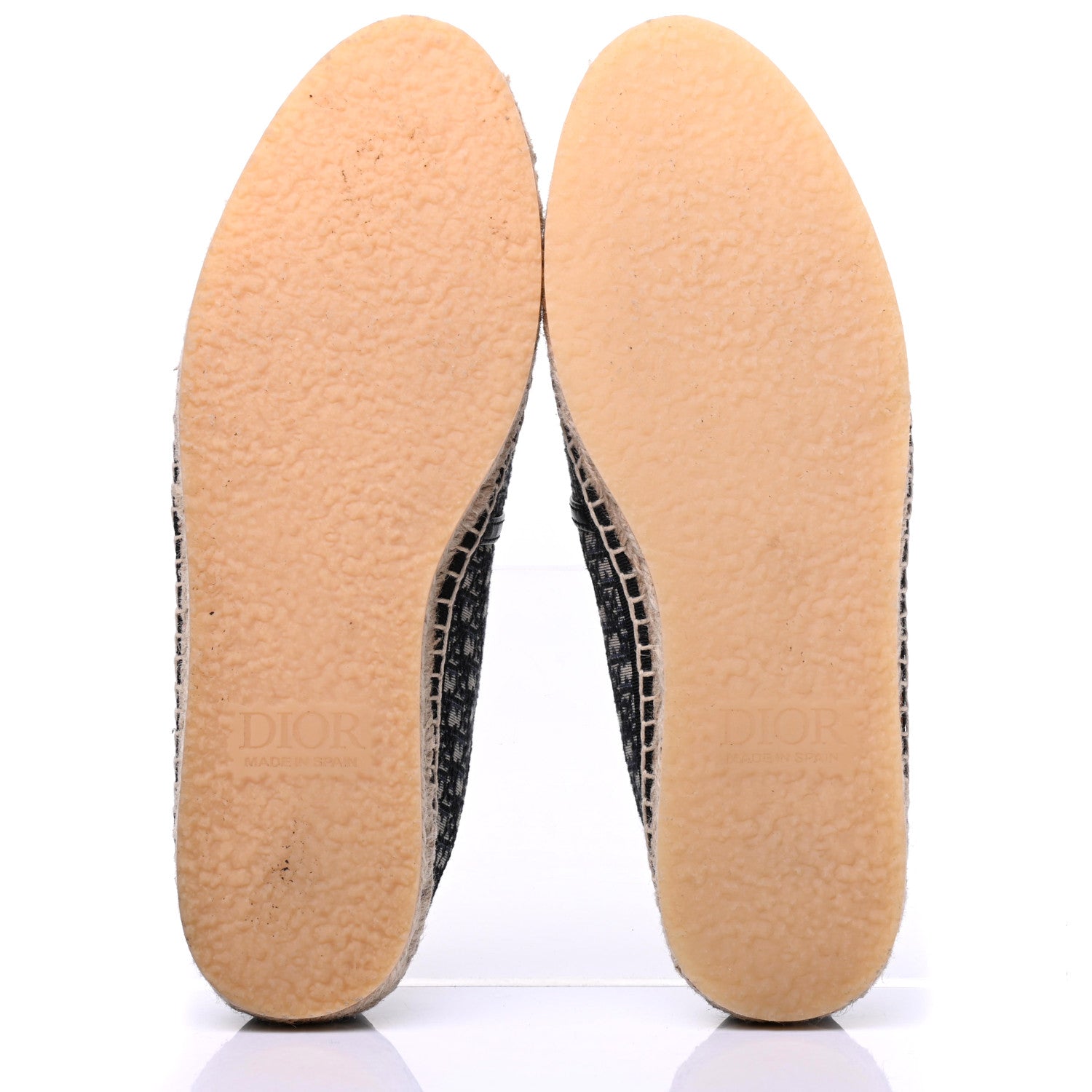 Christian Dior Oblique Mens Paradise Espadrilles 43 Beige Blue 5 of 13