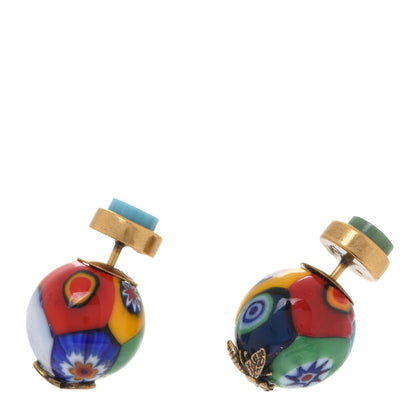 Christian Dior Printed Mise En Dior Tribal Earrings Multicolor 1 of 7