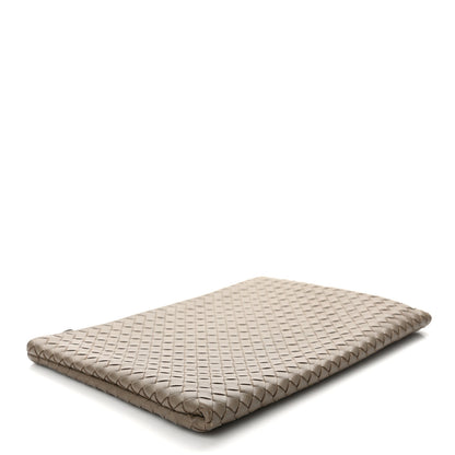 Bottega Veneta Nappa Intrecciato Large Flat Zip Billetto Pouch Mink 4 of 6