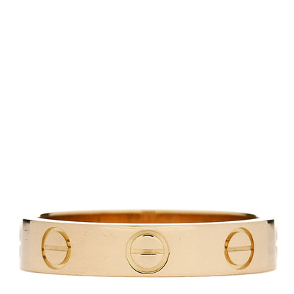 Cartier 18K Yellow Gold 3.5mm LOVE Wedding Band Ring 49 5 3 of 5