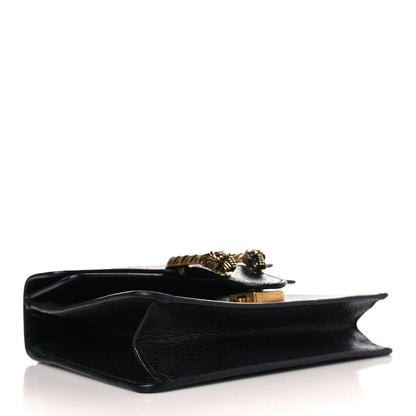 Gucci Calfskin Web Mini Dionysus Shoulder Bag Black 4 of 9