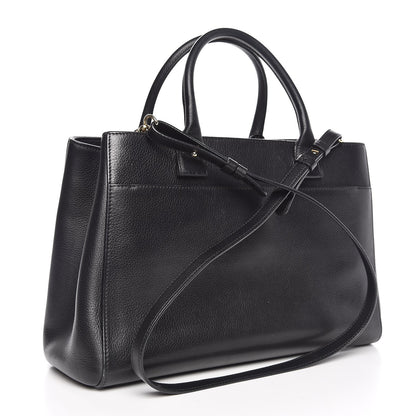 Chanel Grained Calfskin Small Neo Executive Shopper Tote Black 3 of 14